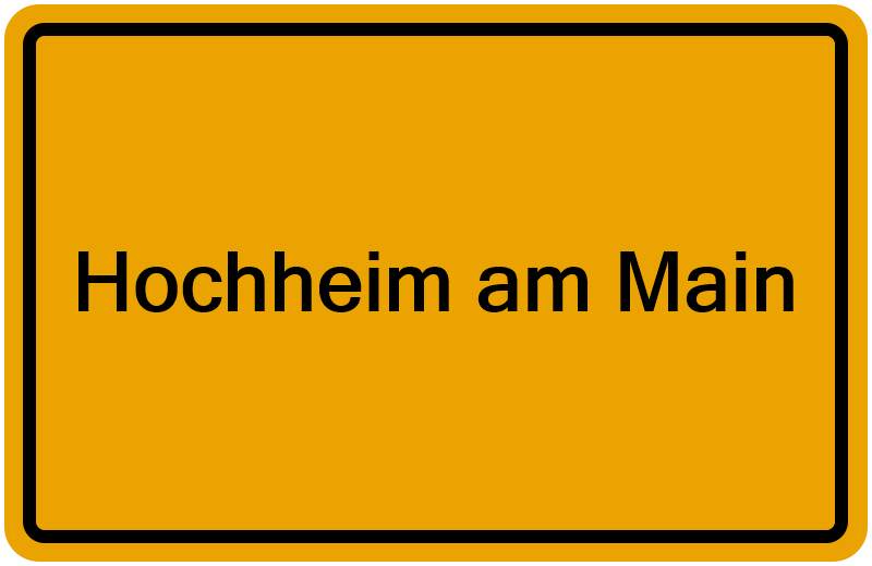 Handelsregister Hochheim am Main